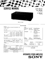 Sony TA-F210 - Service Manual 